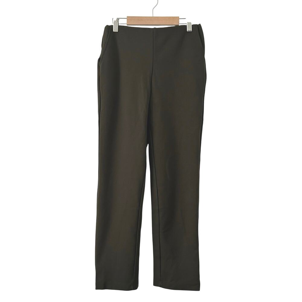 OGL Women's Tummy Control Slim Ponte The Everyday Pant XS Dark Olive New - Picture 2 of 8